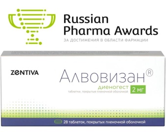 Алвовизан номинант премии Russian Pharma Awards